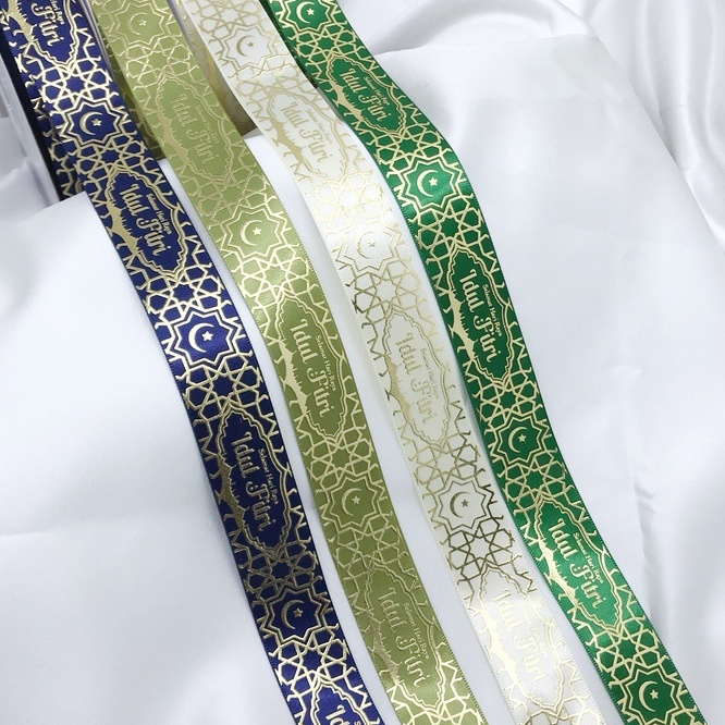 

READY STOCK PREMIUM Pita LEBARAN Eid Idul Fitri HijauGreenIjo KremCream EmasGold Hampers Kado Kualitas Terbaik Meter