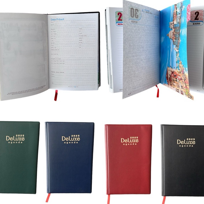 

PRODUCT TERKECE Buku Agenda Deluxe BUku Agenda KerjaTahun 225 Kertas Putih