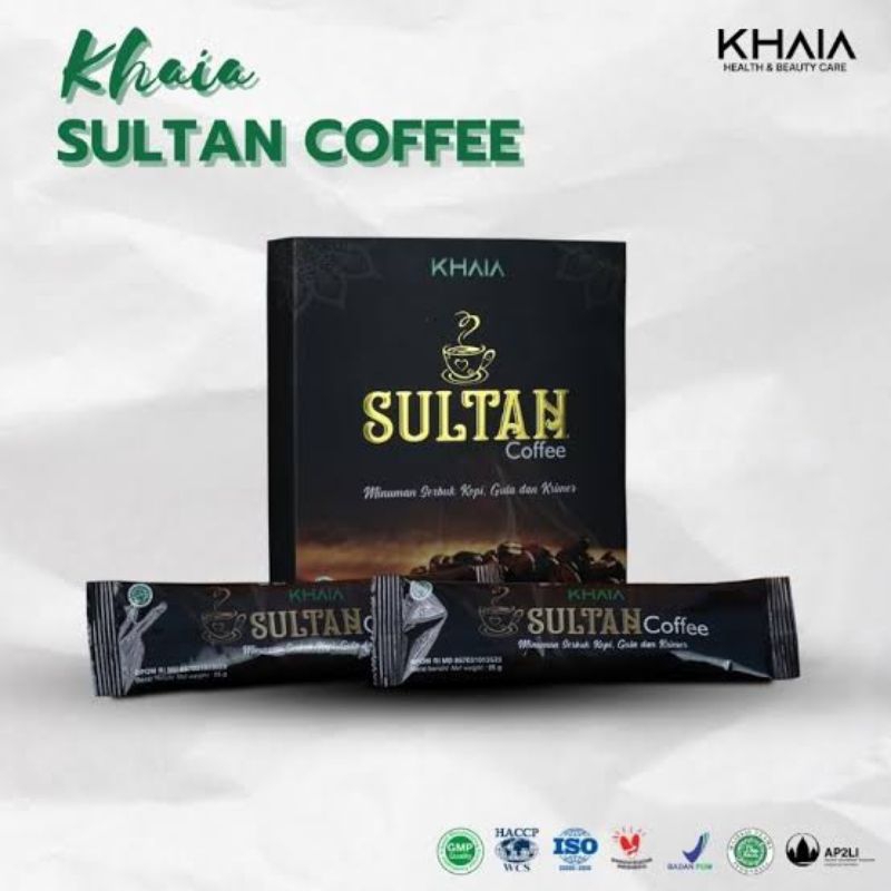 

KHAIA COFFEE SULTAN 1BOX Isi 10Sachet