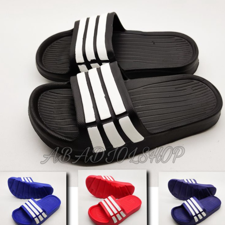 ENTAL  SANDAL SELOP GARIS TIGA CASUAL SANDAL SELOP TERMURAH SANDAL ANAK CASUAL FASHION PRIA  WANITA 