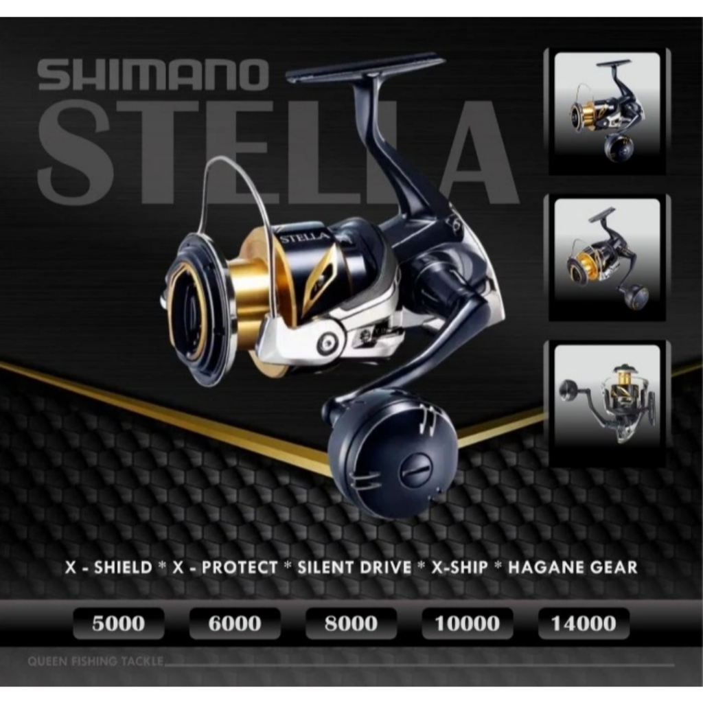 REEL SHIMANO STELLA SW 2020 - 6000PG/6000XG/6000HG - ORIGINAL