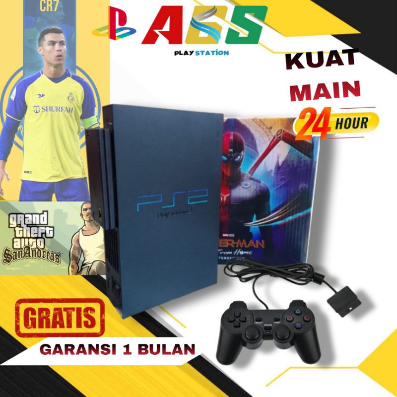 Paket Lengkap Sony Playstation 2/PS2 Hardisk INTERNAL