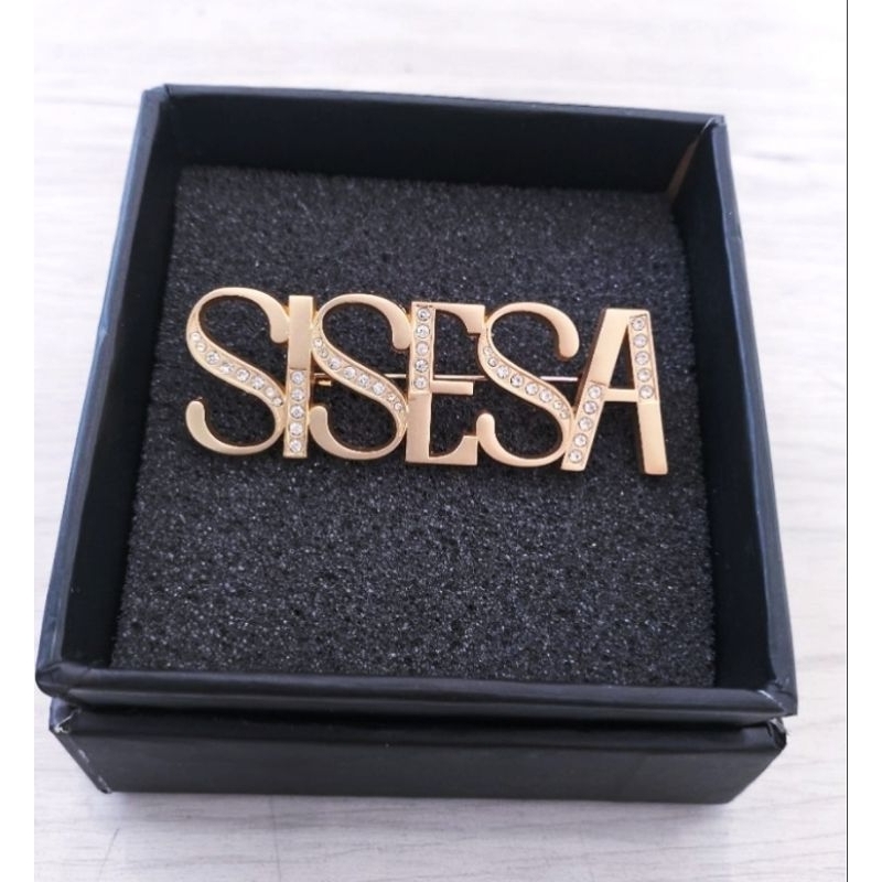 Bros Sisesa Brooch Sisesa original