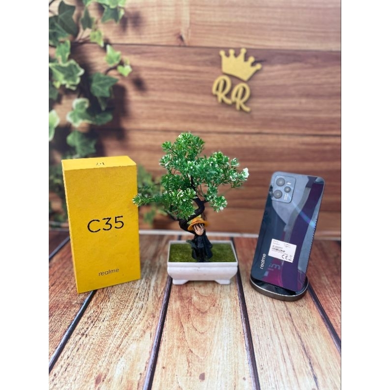 ORIGINAL Realme C35 4/128 second fullset