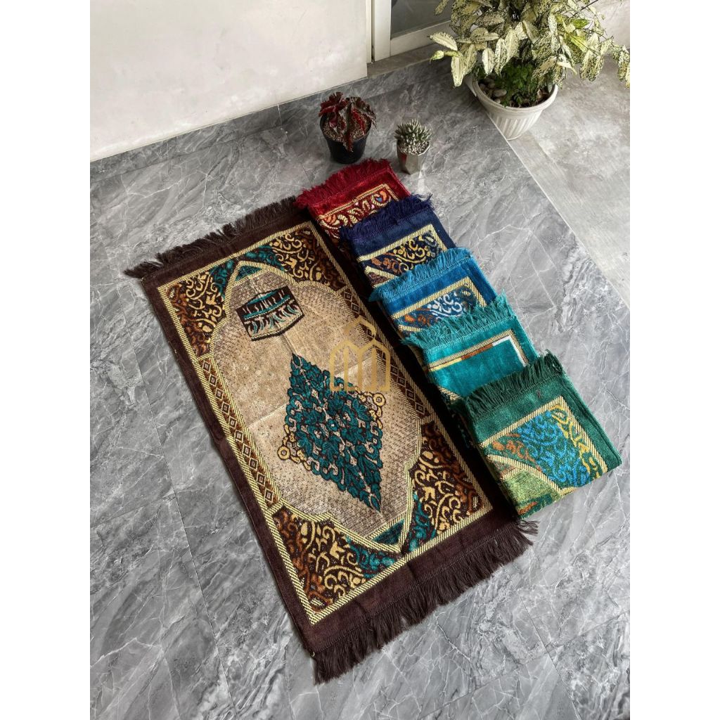 SAJADAH BLUDRU UKURAN TANGGUNG MIDI 55X110 TEBAL