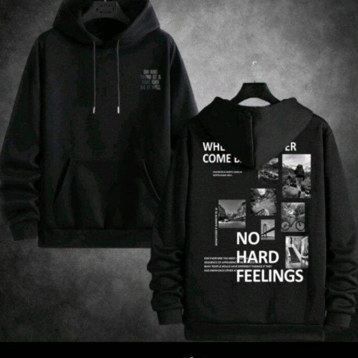 sweater Hoodie pria wanita distro gambar belakang
