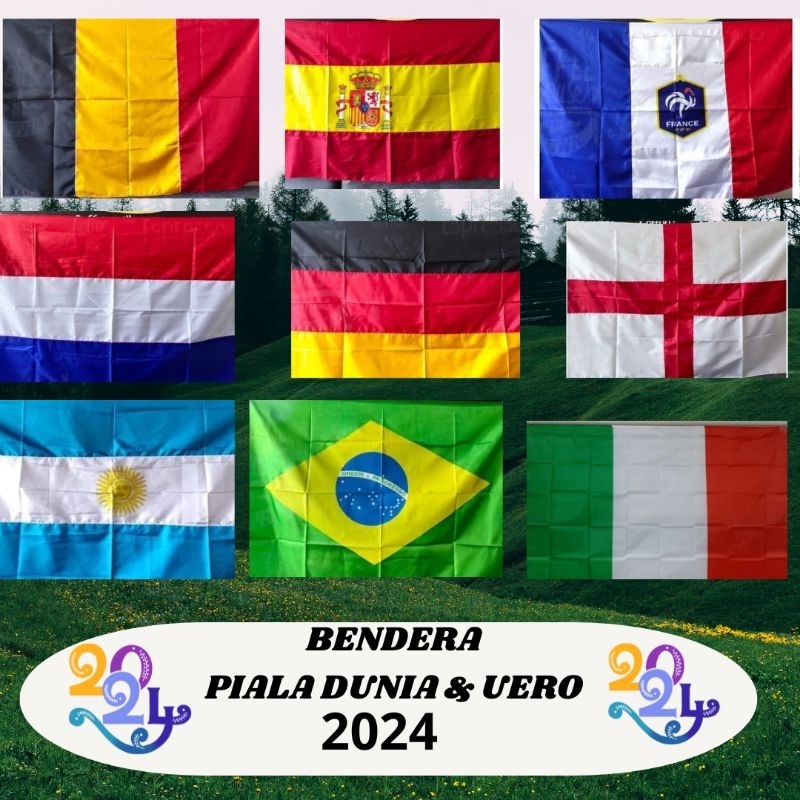 Bendera piala eropa dan Amerika latin,bendera piala dunia,