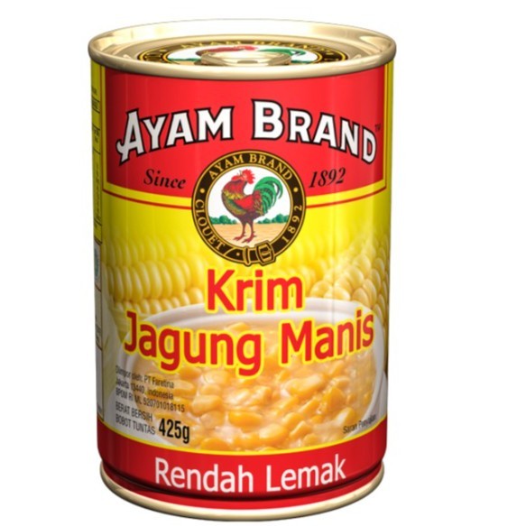 

Sweet Corn Cream Style Ayam Brand - 425 GRAM