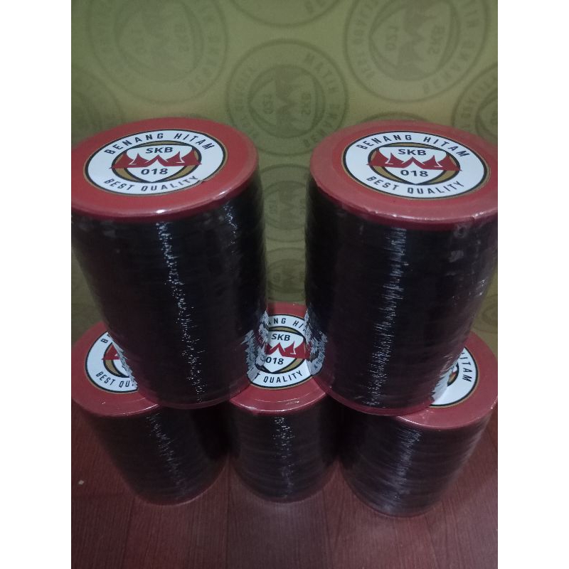Senar/Benang Hitam 018 klos 6000 yard khusus layangan pacu