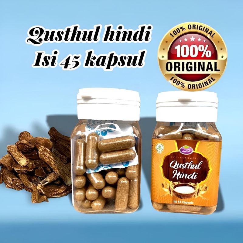 

Kapsul Qusthul Hindi Kayu India 45 Kapsul Washfah