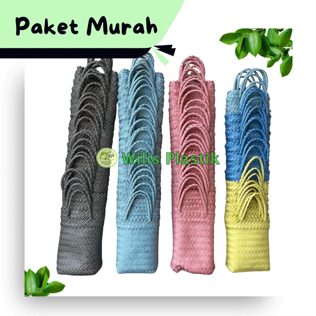 

PAKET MURAH Tas Anyaman Tinggi untuk Botol Souvenir Parcel Hampers Bingkisan