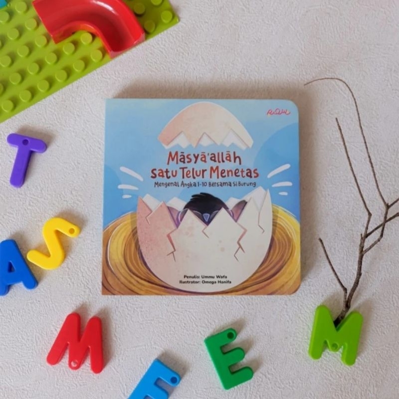 [Tasmim Kids] MasyaAllah, Satu Telur Menetas | Boardbook | Buku Anak | Islamic Book