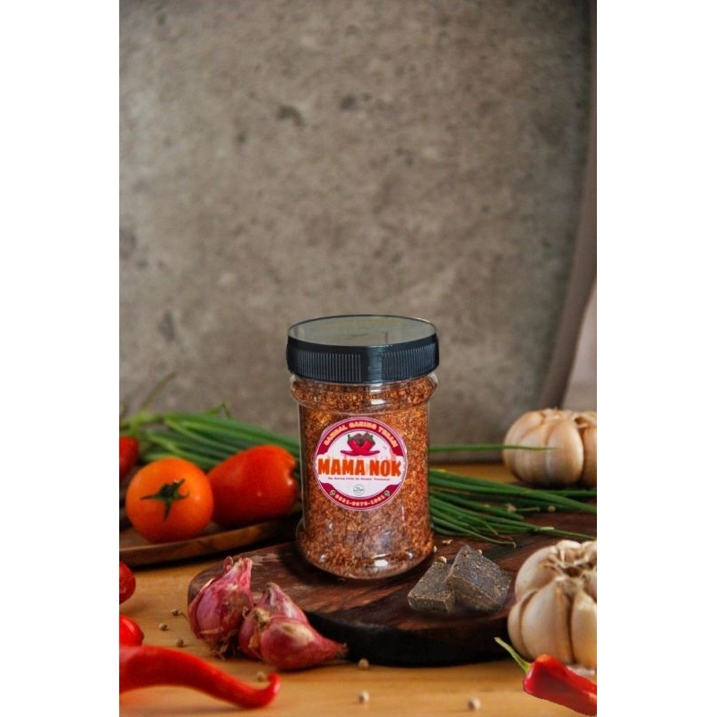 

Sambel terasi kering MAMA NOK, sambal taburan makanan/teman makan