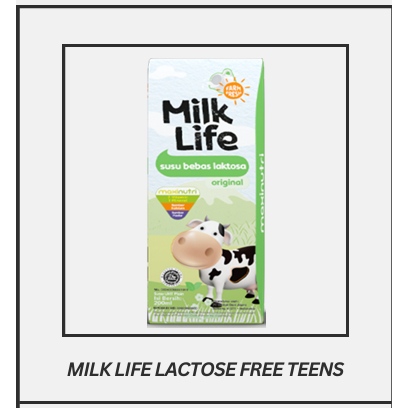 

SUSU MILK LIFE LACTOSE FREE TEENS 200ml