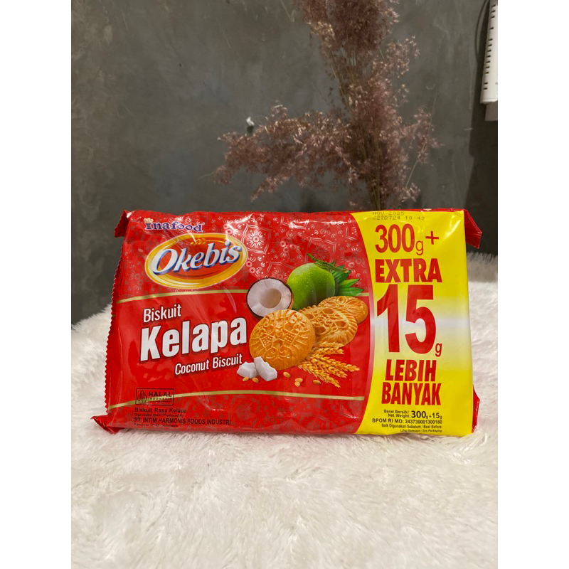 

Promo Murah Biskuit Kelapa Okebis inafood 315g