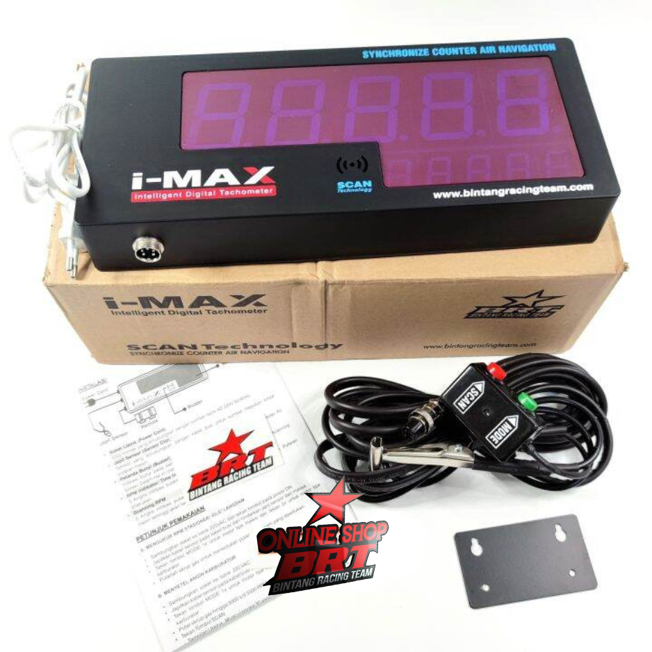 DIGITAL TACHOMETER IMAX BRT RPM METER