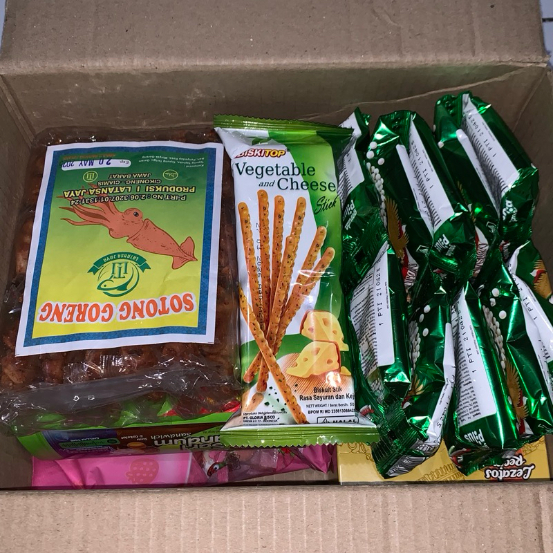 

PAKET CEMILAN SERU