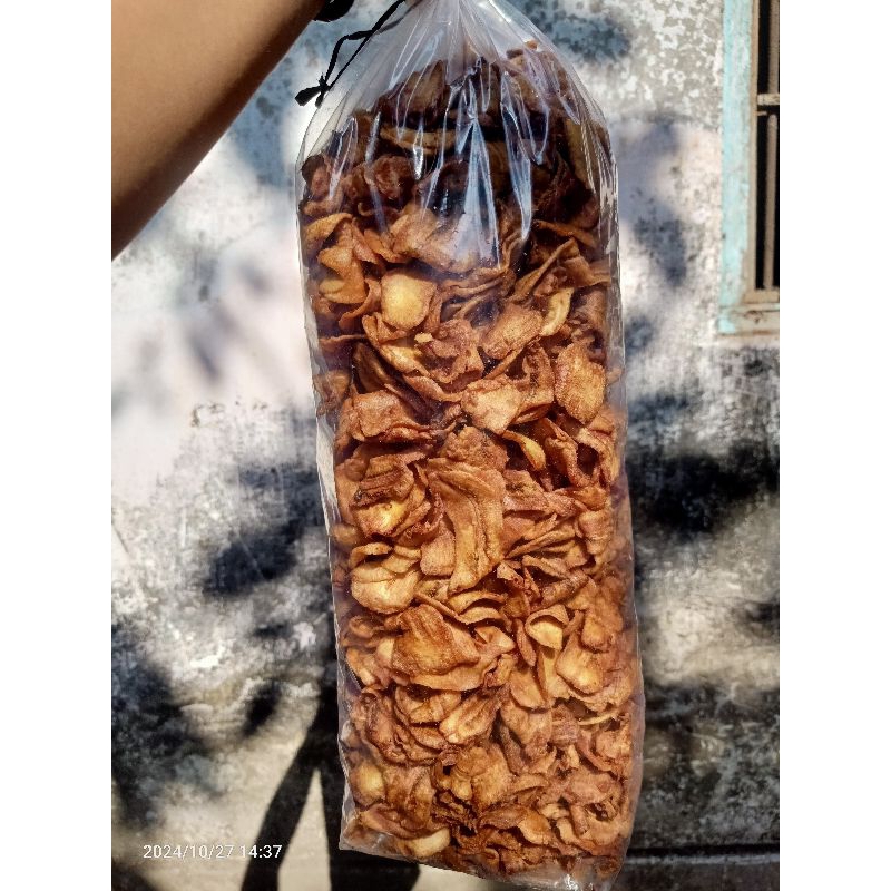 

Keripik Sale Pisang Kering 1kg gratis kardus tebal dan boble wrap
