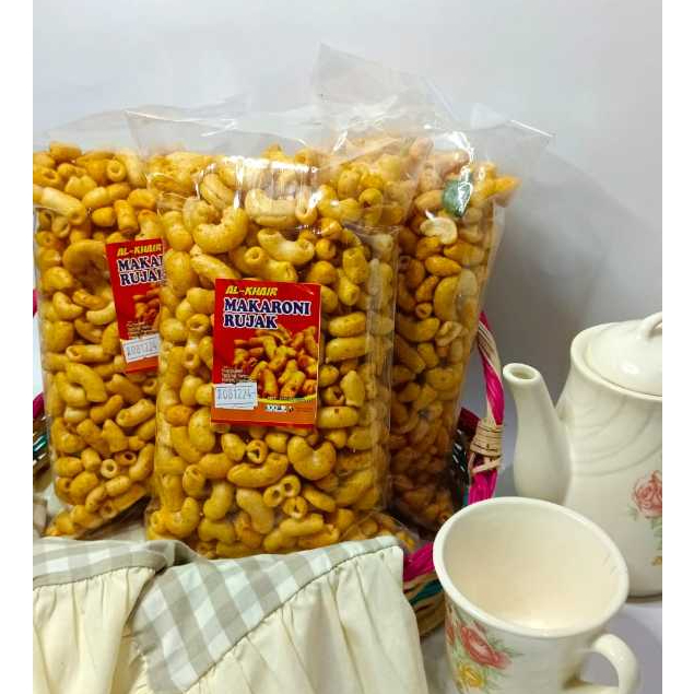 

PREMIUM QUALITY MAKARONI BUMBU RUJAK PEDAS MANIS 140GR/MAKRONI RUJAK/MACARONI RUJAK HOT PREMIUM