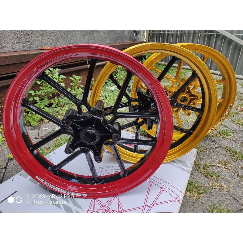 Velg Racing Palang NINJA250 FI Carrozzeria Set Depan Blakang