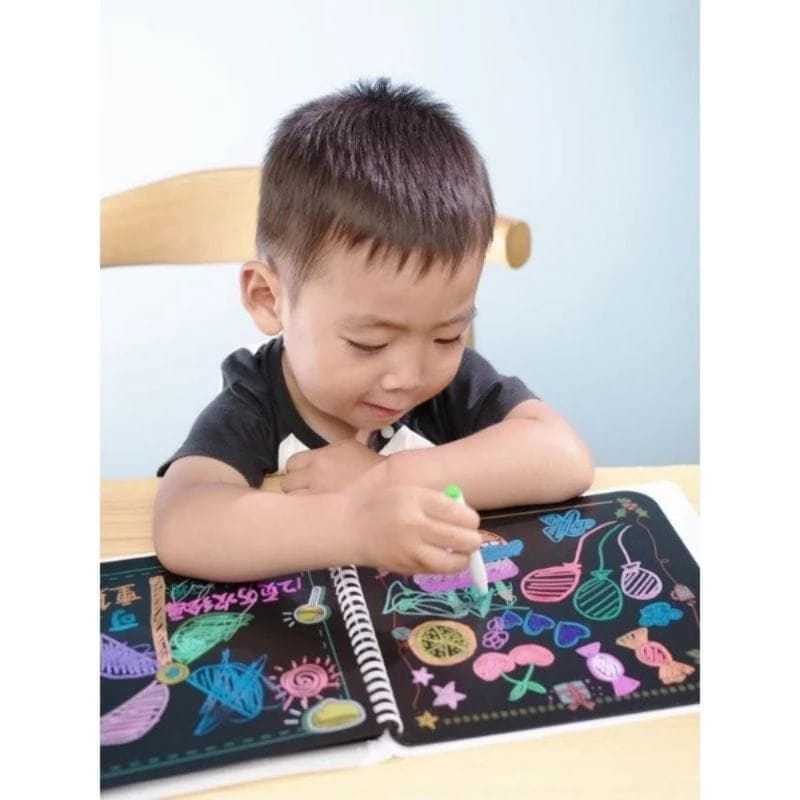 

Recyclabe drawing book magic drawing book buku gambar bisa di hapus
