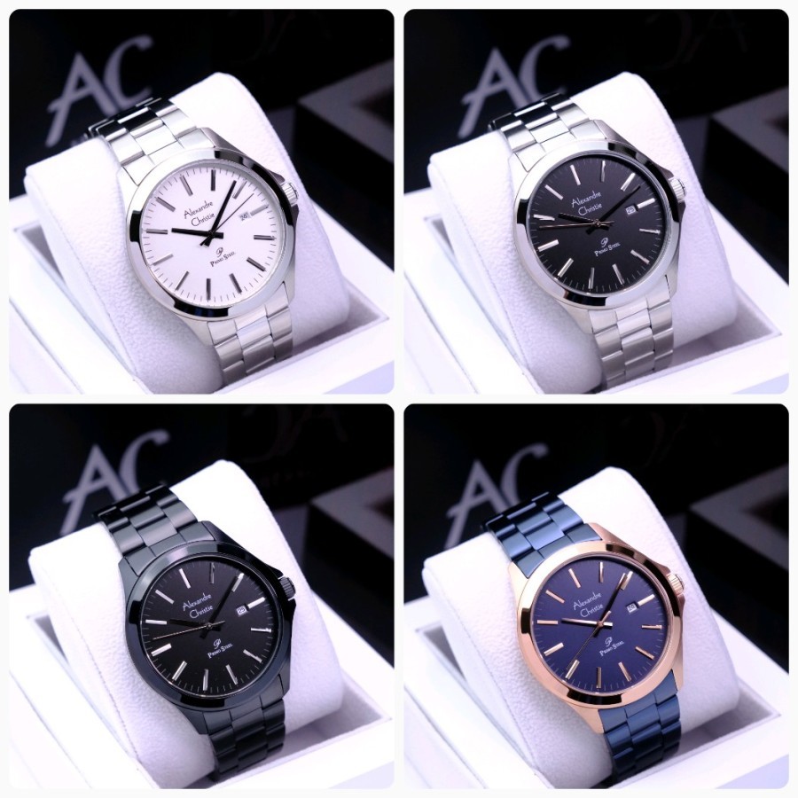 Jam Tangan  Alexandre Christie AC1026 Primo Stainless Steel