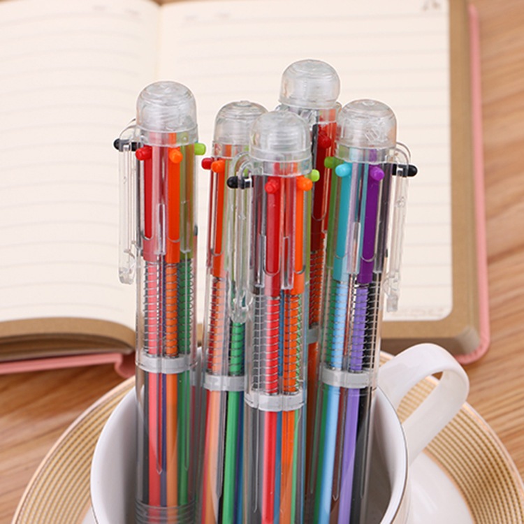 

SB Pulpen 6 Color in 1 Ballpoint Pen Office Pena 6 Warna Sekaligus Berwarna Murah