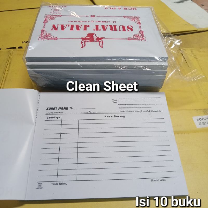 

Surat jalan besar rangkap 4 ply (Harga 10 pcs)