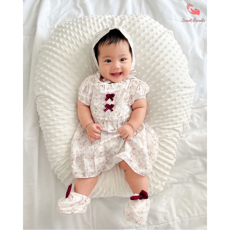Dress Anak Bayi Perempuan 0 12 Bulan Lucu Motif Bunga Pakaian Fashion Baby Girl Newborn Pergi Jalan 