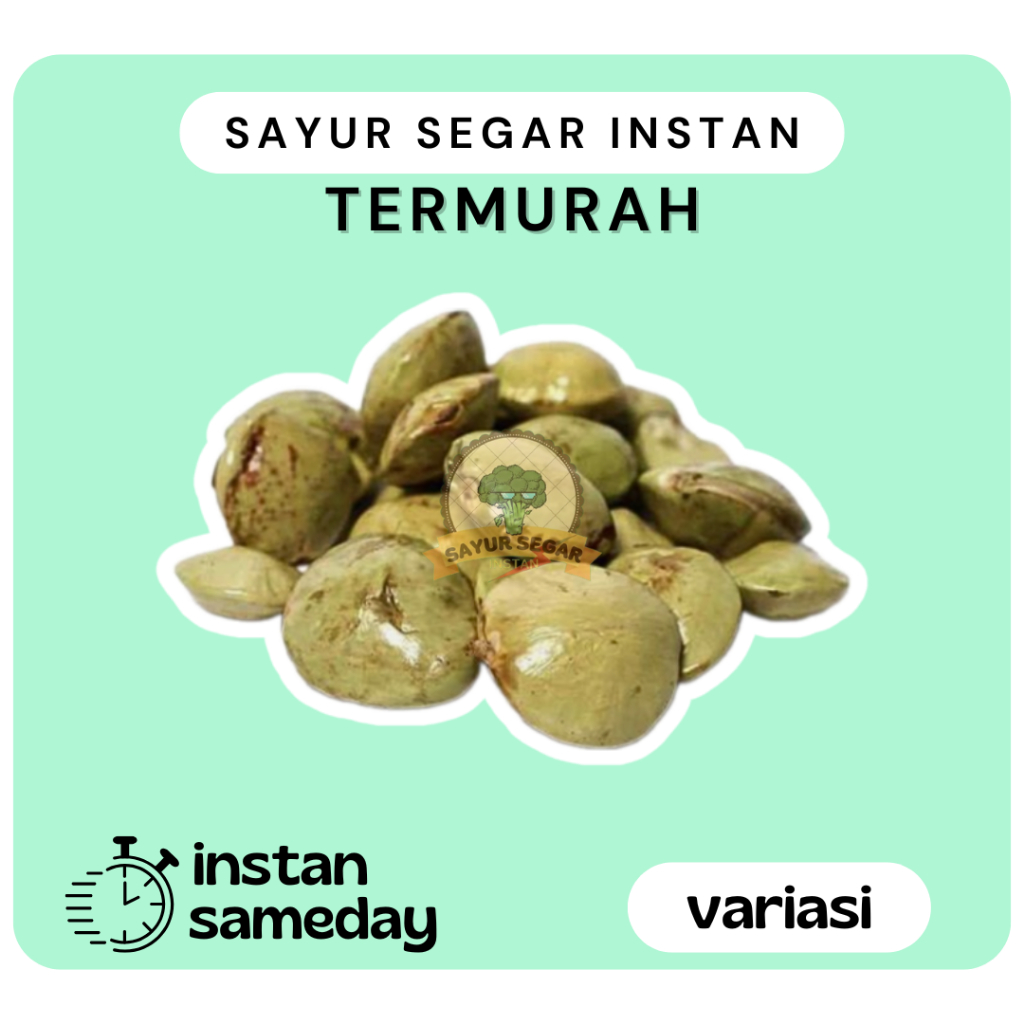 

Jengkol Kupas, Jengkol Tua Kupas Variasi -Sayur Segar Instan