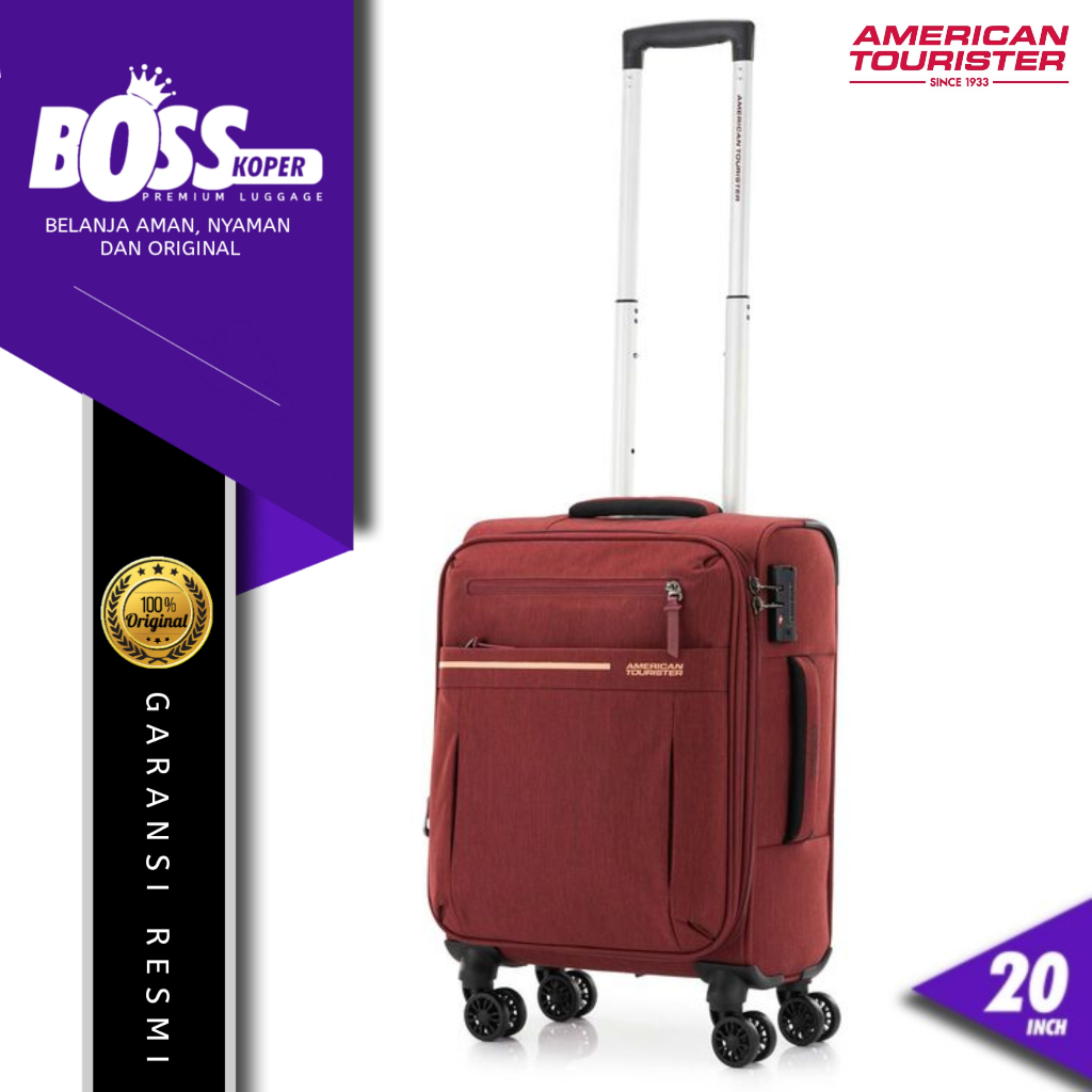 Koper softcase AMERICAN TOURISTER 20 inch cabin expandable original