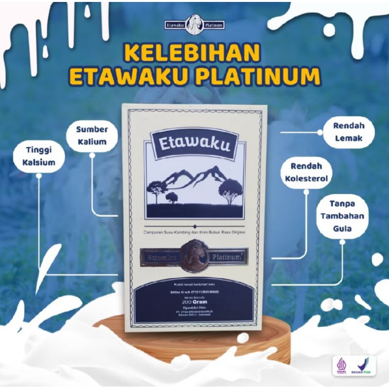 

susu kambing etawaku platinum