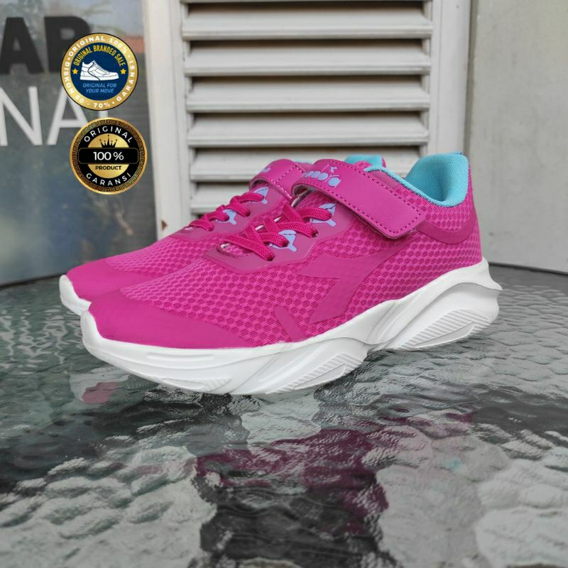 ORIGINAL GARANSI SEPATU ANAL DIADORA GENE PINK SIZE 35