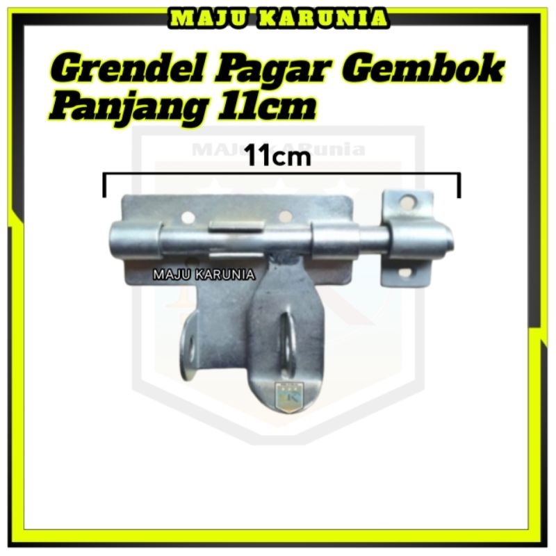 Grendel kecil pintu pagar besi gembok