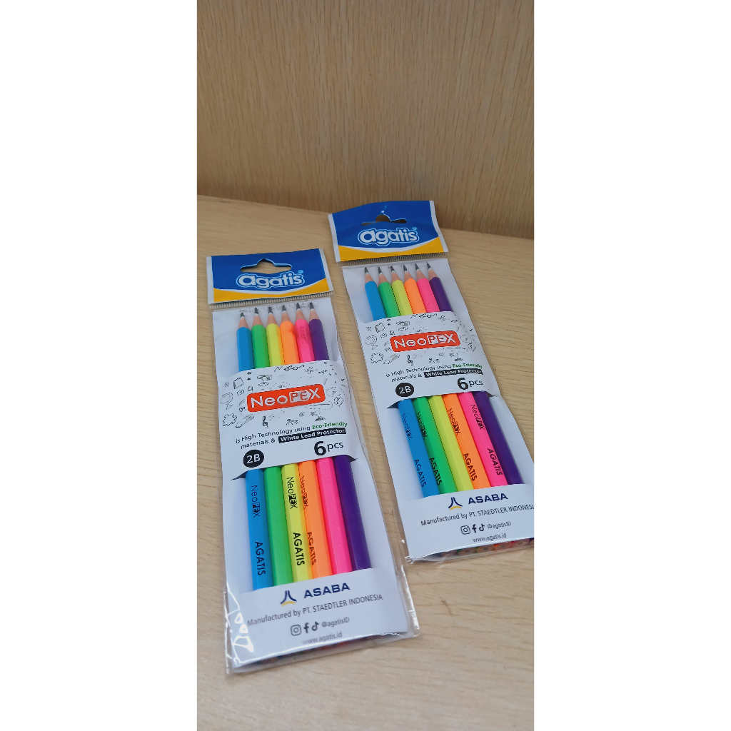 

Pensil Agatis Hemat - Paket 6 Pcs Stationery