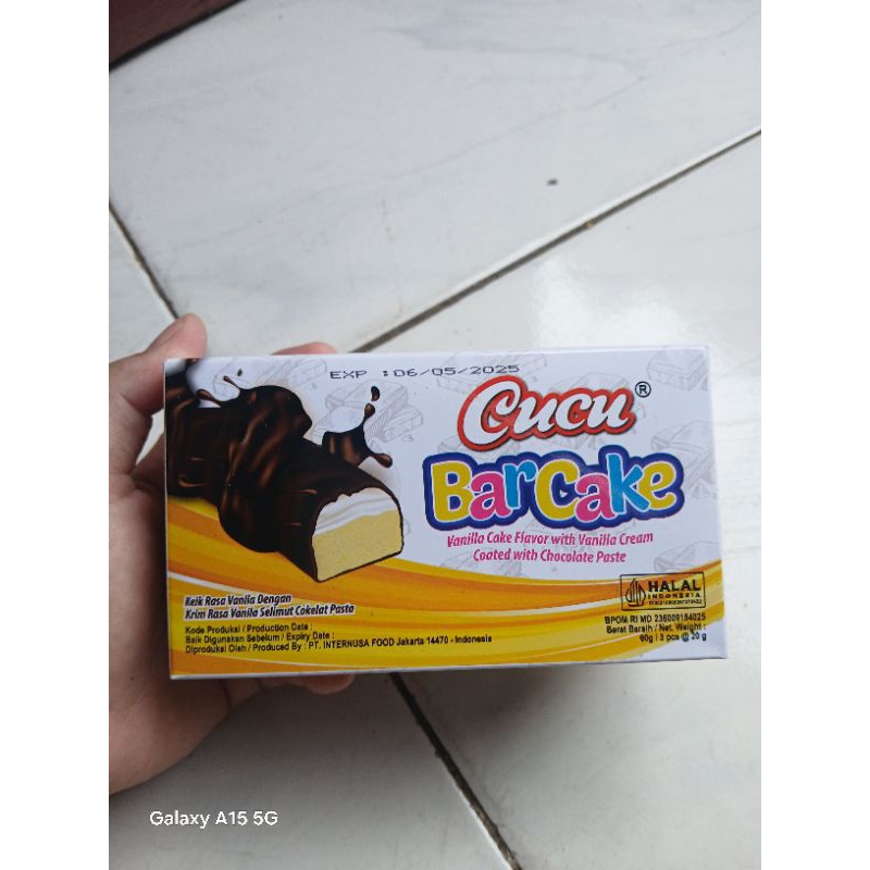 

Cucu Barcake (isi 3 × 20gr)