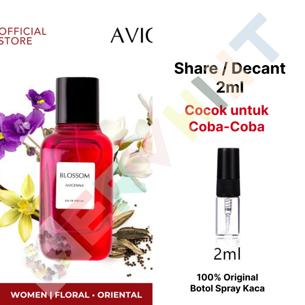 [Share / Decant] Avicenna Blossom Women EDP Eau de Parfume Perfume - Parfum Wanita