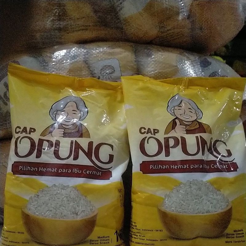 

beras cap opung 1kg pilihan hemat