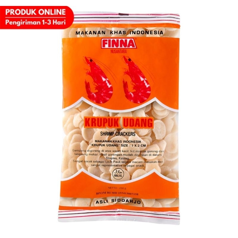 

FINNA Kerupuk Udang Nusantara 250 g