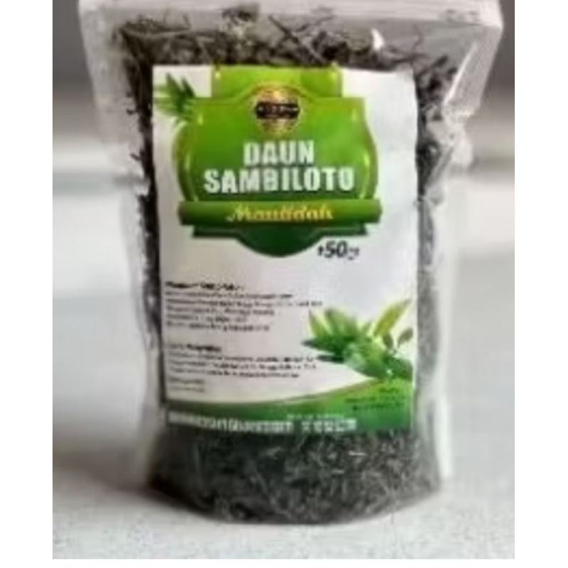 

Teh daun sambiloto kering isi 50 gram