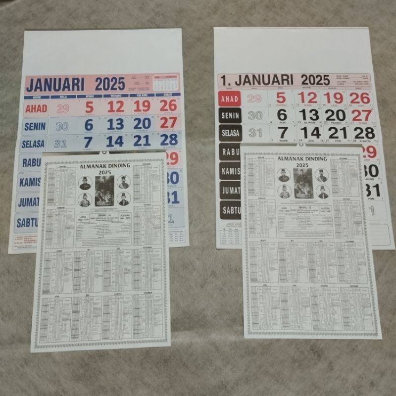 

Kalender Jumbo Lengkap 2025 | Kalender Almanak Dinding 2025 | Kalender Jawa 2025