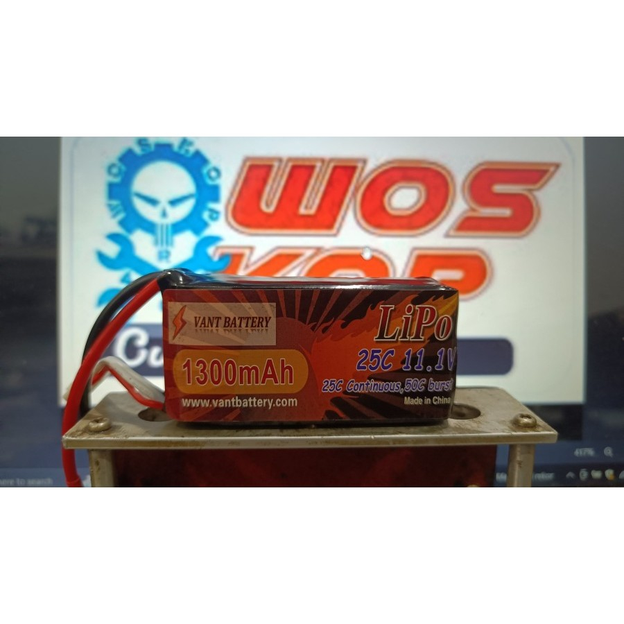VANT 1300 MAH 11.1V (3S) 25C LIPO BATTERY REMOTE CONTROL