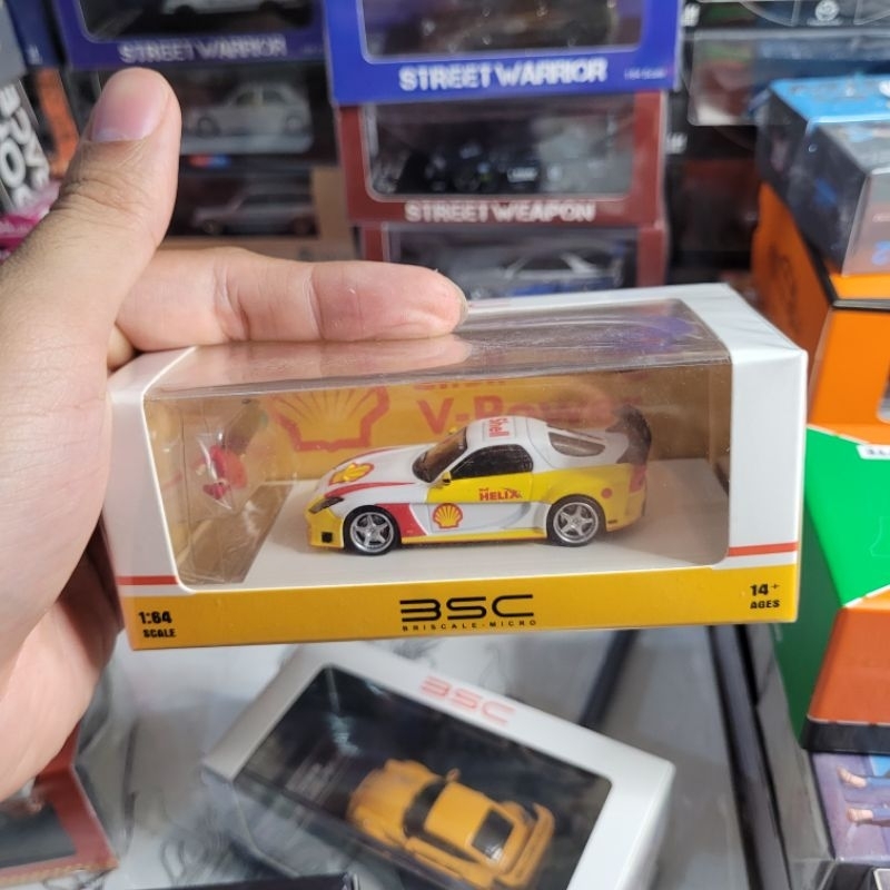 bsc mazda rx7 veilside shell include figure