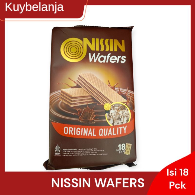 

Nissin Waffers Cokelat 385g Isi 18 pack