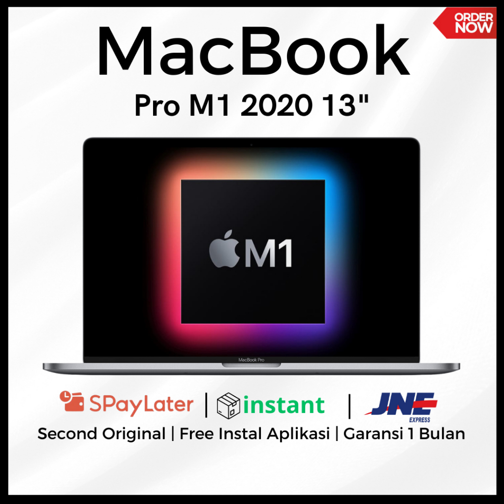 Macbook Pro M1 2020 13inci Second Original