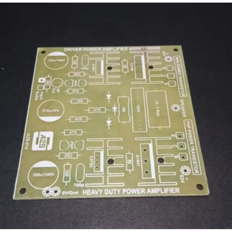 PCB power 2 tingkat by dtk fbr
