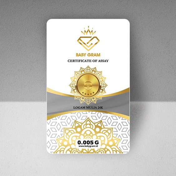 Harga Bersaing Baby Gold Baby Gram Emas Logam Mulia 24 Karat 1 gram