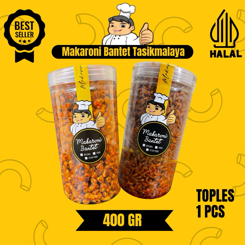 

Makaroni Bantet/Kriwil Toples Besar 400 gr