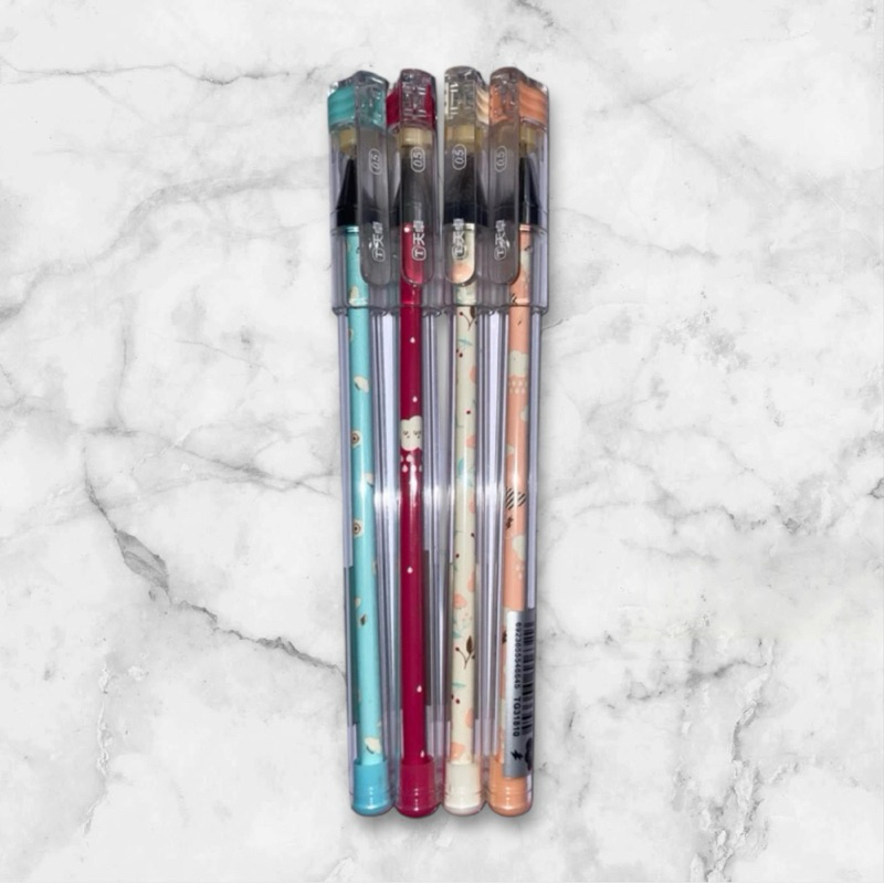 

pen gel (0.5mm) (4pcs)