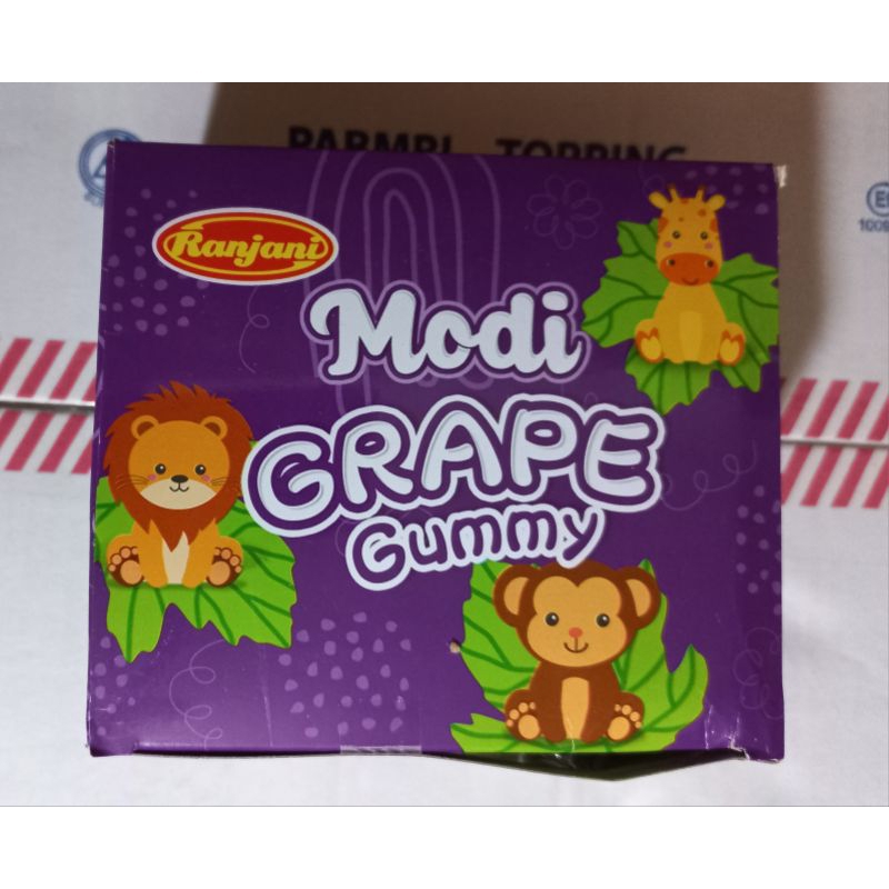 

Jeli Modi Grape Gummy Isi 24 Picis @9g